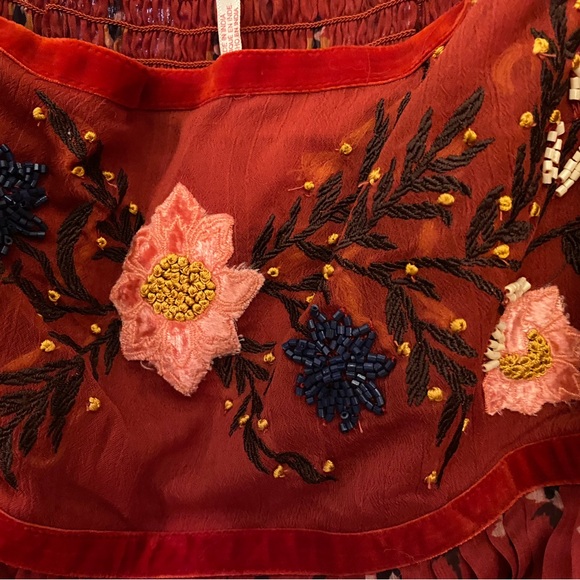 Free People Through The Meadow Embroidered mini dress - Picture 9 of 9